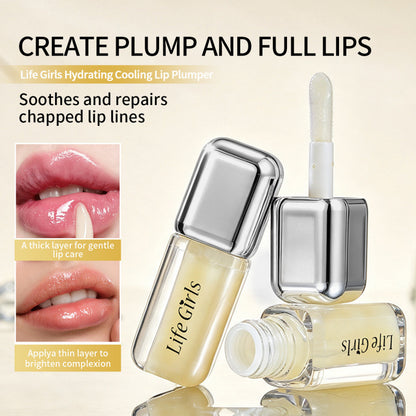 Lip-plumping oil