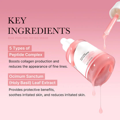 PDRN Pink Peptide Serum 30ml Skin Repair Essence