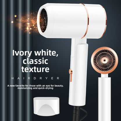 Folding Hair Dryer with Negative Ion and Blue Light