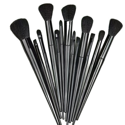 13 Piece Makeup Brush Set for Powder Blush Eye Lip