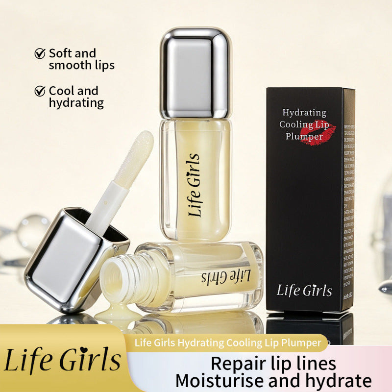 Lip-plumping oil