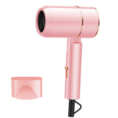 Folding Hair Dryer with Negative Ion and Blue Light