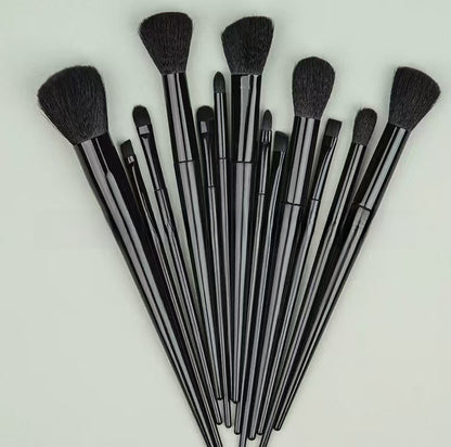 13 Piece Makeup Brush Set for Powder Blush Eye Lip