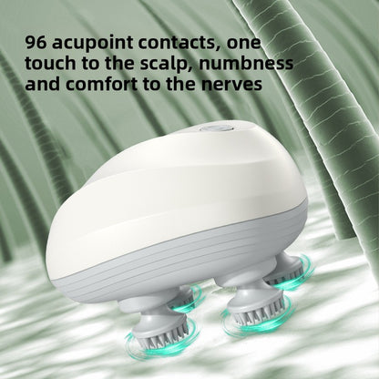 Electric Scalp Massager with Automatic Kneading