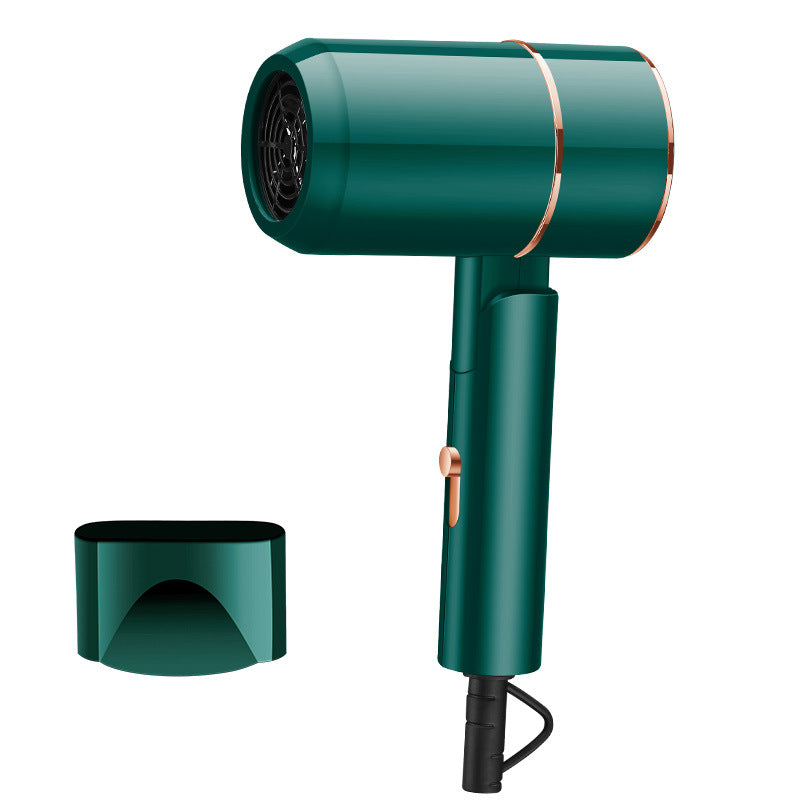 Folding Hair Dryer with Negative Ion and Blue Light