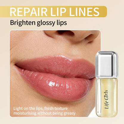 Lip-plumping oil