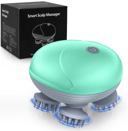Electric Scalp Massager with Automatic Kneading