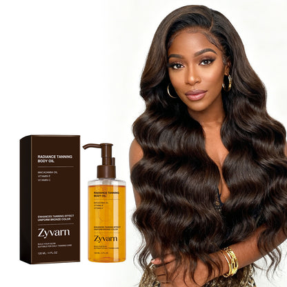 Darkening Body Oil for Skin Hydration and Glow