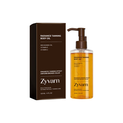 Darkening Body Oil for Skin Hydration and Glow